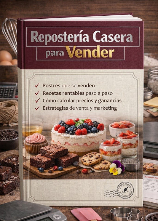 Repostería Casera para Vender + 3 Bonus